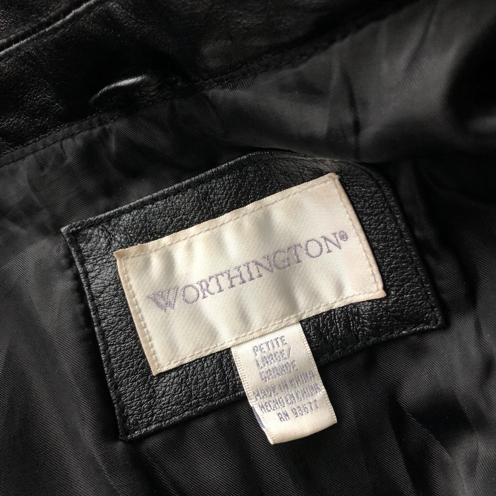 Vintage leather jacket - Picture 4 of 5